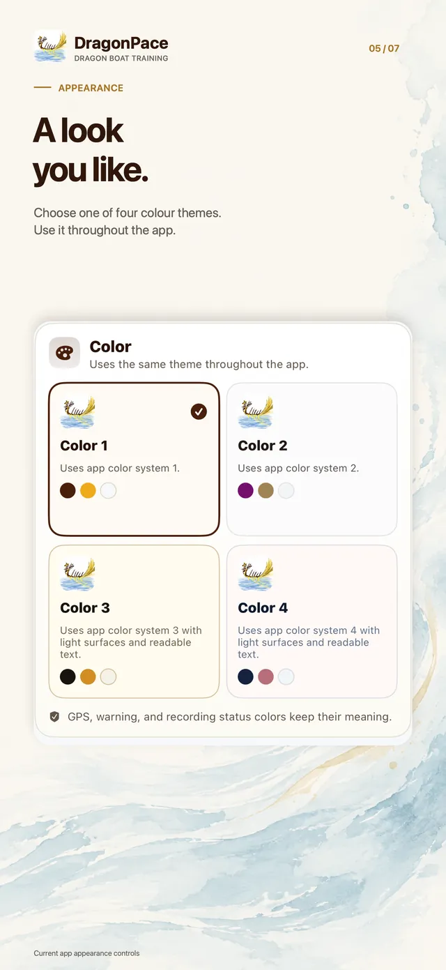 Colour themes